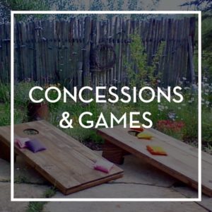 Event Rental- Concessions & Games
