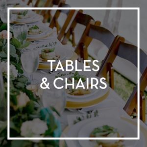 Event Rental- Tables & Chairs