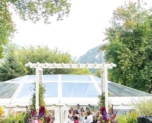 wedding rentals-Clear NaviTrac Tent