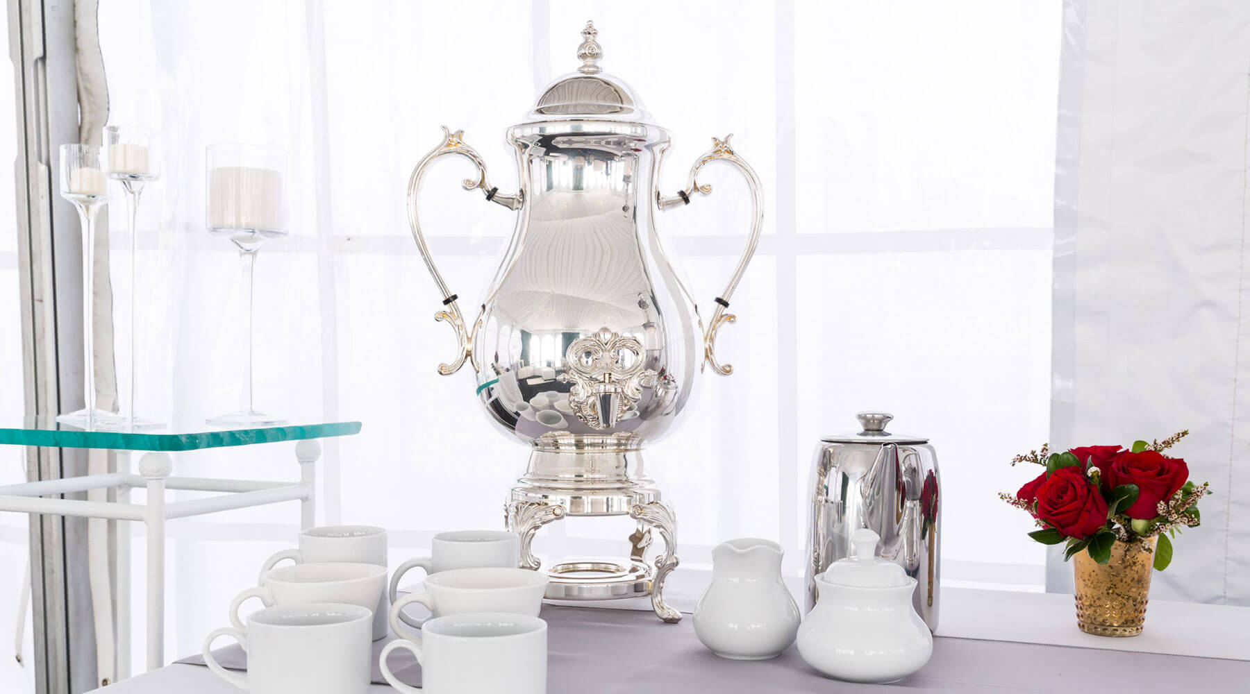 Hot Beverage Urn Rental, Coffee Service