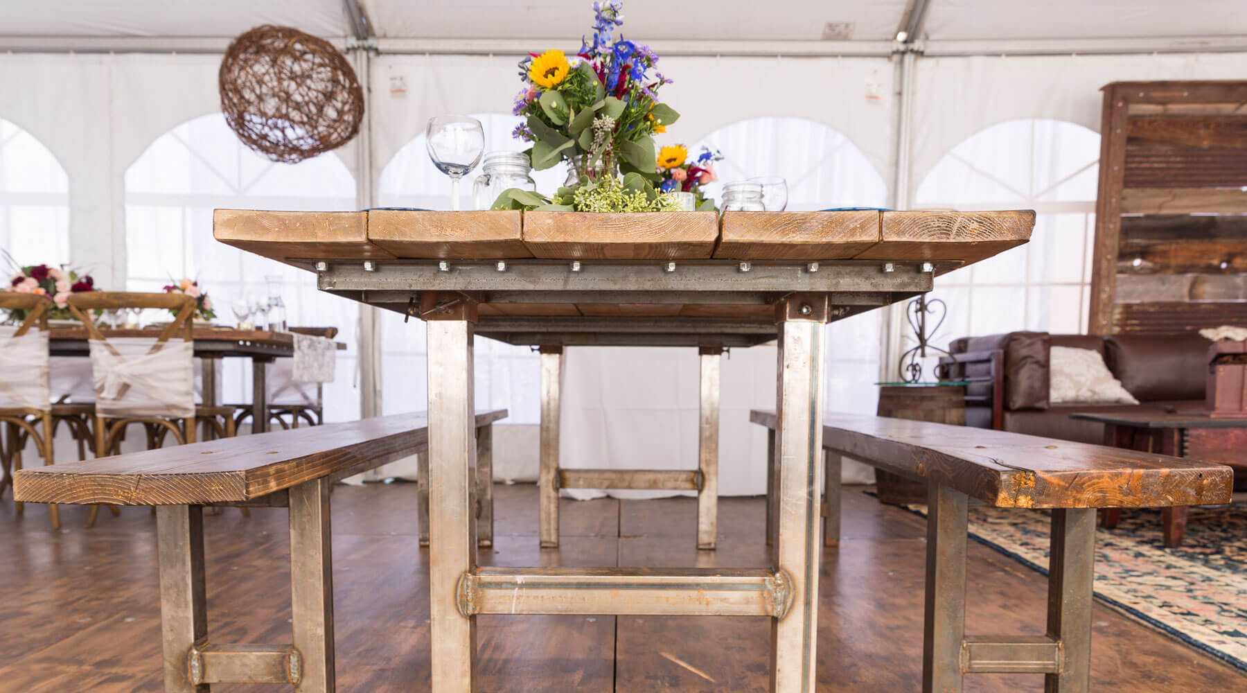 Custom Farm Table Rentals