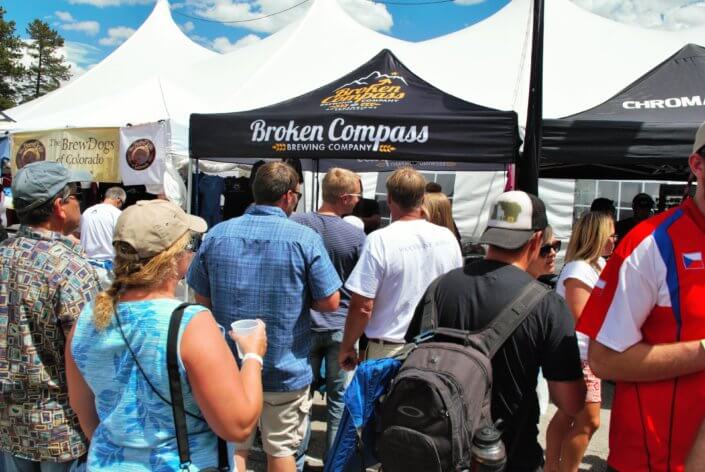 Breckenridge Summer Beer Festival Broken Compass Brewery