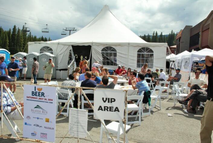 Breckenridge Summer Beer Festival- Century Tent Rental