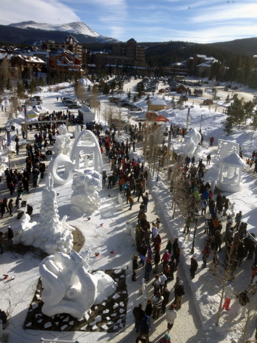 Snow Sculpture Championships Festival Rental