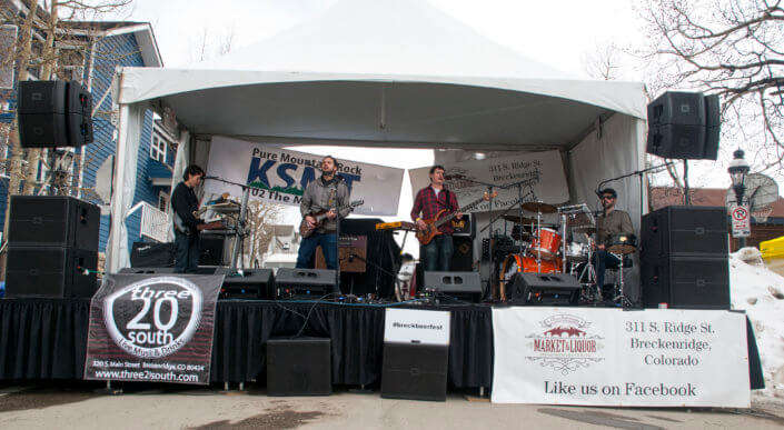 Spring Beer Festival 2014 Stage Tent Rental