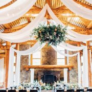 Timber Ridge Sheer Wedding Draping