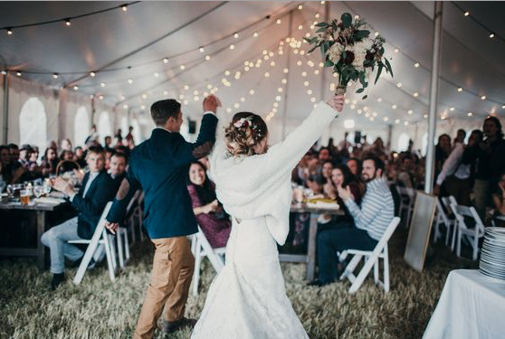 Colorado Tented Wedding- Pole Tent
