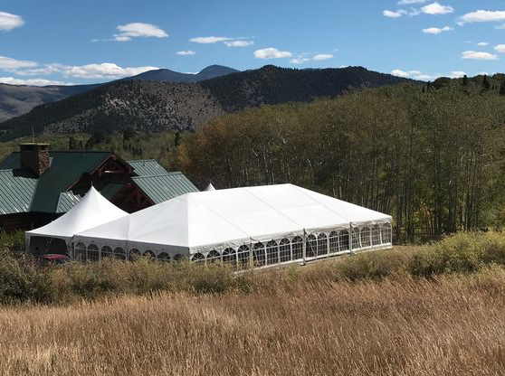 Large wedding tent- Navitrac frame tent