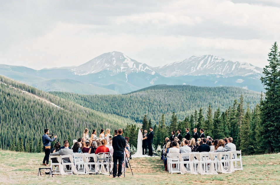Colorado Mountain Wedding Ceremony | Timber Ridge | Keystone, Colorado