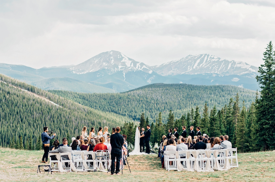 Rustic Mountain Wedding in Keystone Colorado