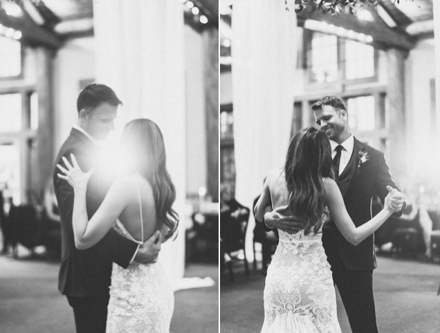 First Dance at Timber Ridge Wedding | Keystone, Colorado