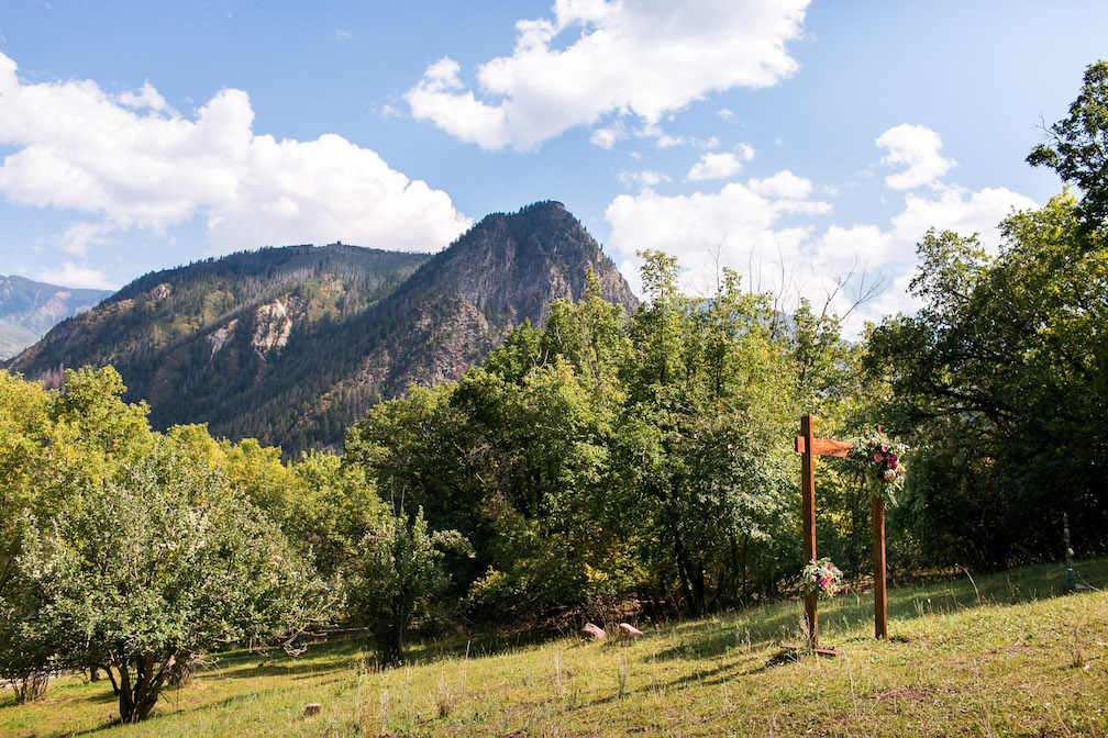 Avalanche Ranch Wedding Ceremony