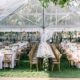 Clear wedding tent at Ritz Carlton Bachelors Gulch