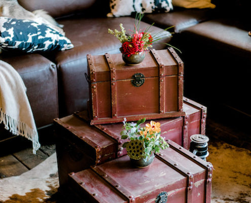 Rustic Red Boxes & Lounge Rentals