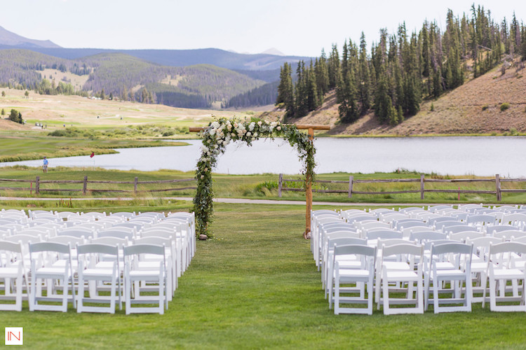 Keystone Ranch Golf Course Wedding Ceremony