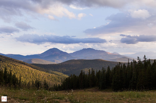 Sunset at Keystone Timber Ridge Outpost