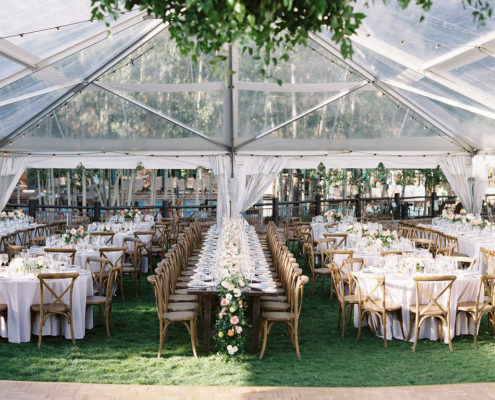 Clear Tent at Ritz Carlton Bachelor Gulch