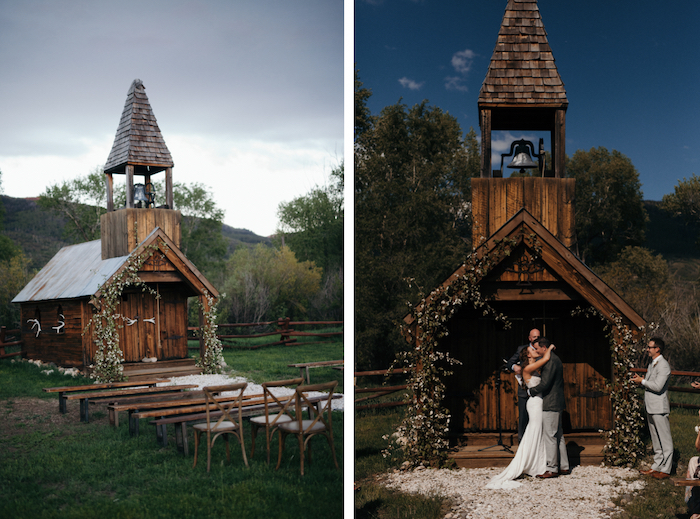 Priest Creek Chapel at the Orton Ranch Steamboat Colorado