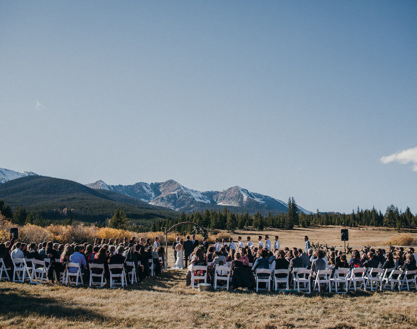 Outdoor Colorado Wedding in Breckenridge