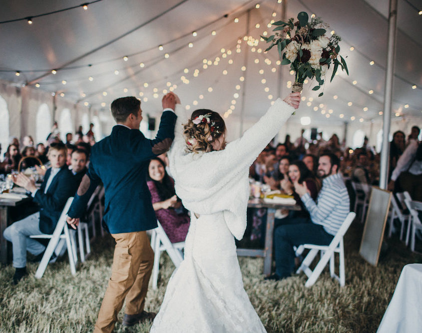 Breckenridge Bride and Groom Entrance