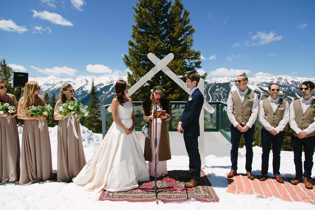 Mountaintop Aspen Wedding in Colorado