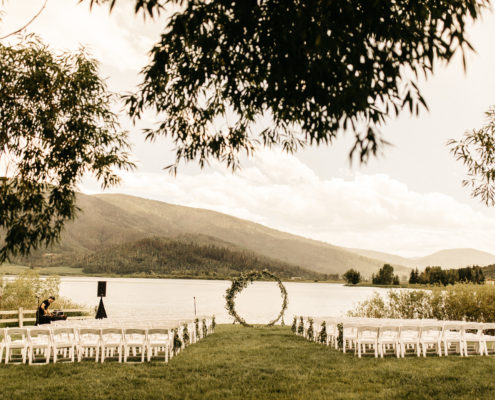 Steamboat Wedding Ceremony at Catamount Ranch