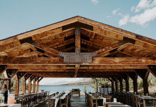 windy point campground wedding in dillon colorado