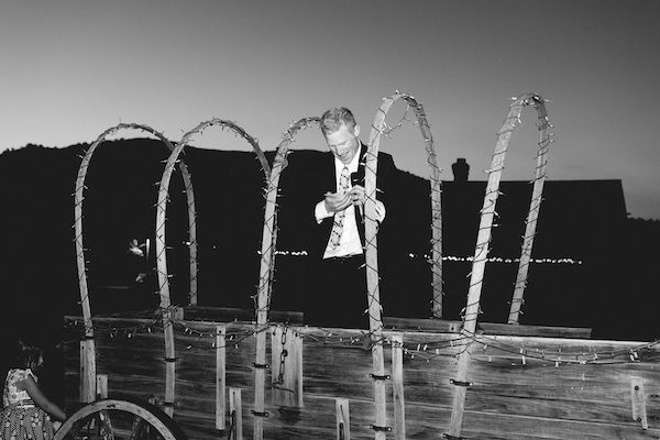 Rustic ranch wedding venue in Colorado