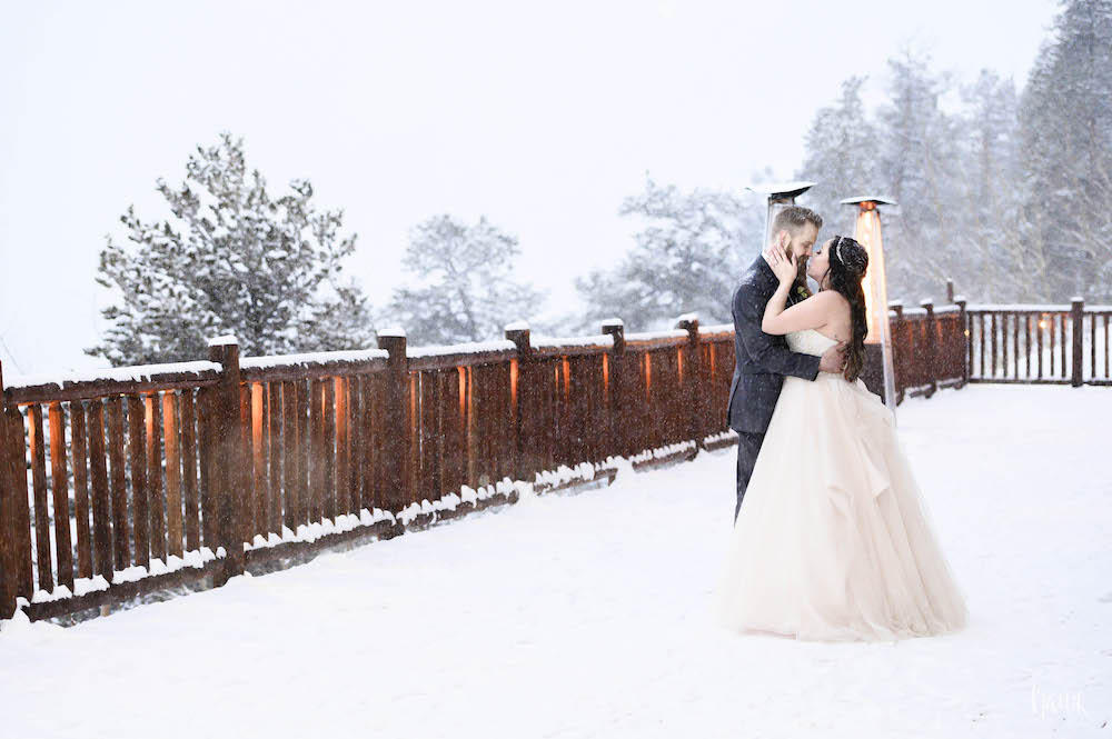 Lodge at Breckenridge winter wedding