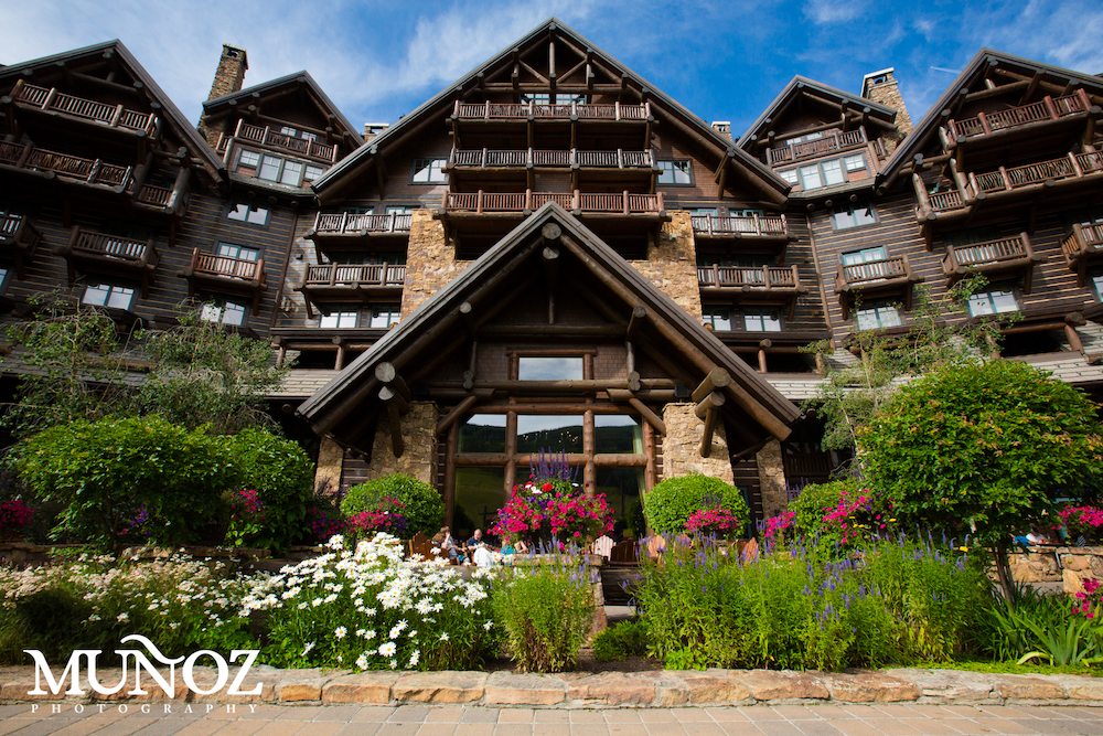 Ritz Carlton Bachelor Gulch entrance