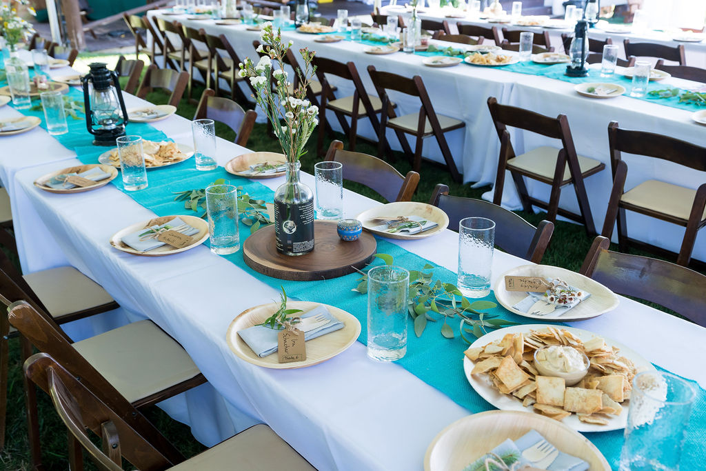 Granby Colorado wedding tablescape