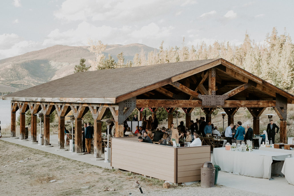 windy point pavilion wedding