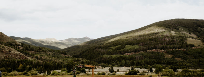 camp hale wedding island colorado