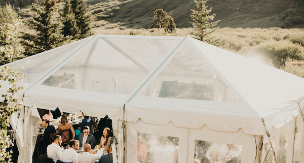 Breckenridge clear wedding tent